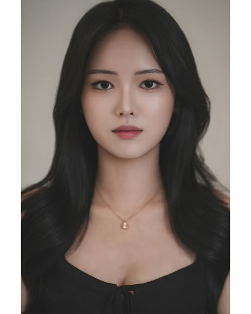 검은 상의를 입고 촬영한 정면 프로필